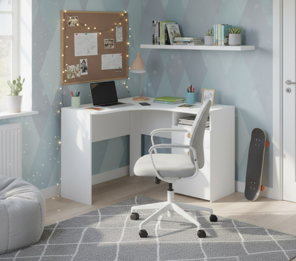 Стол угловой коллекции Умка (ширина 1400 мм) 