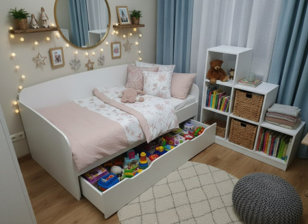 Стеллаж для книг и игрушек (правый/левый) от Династия Kids