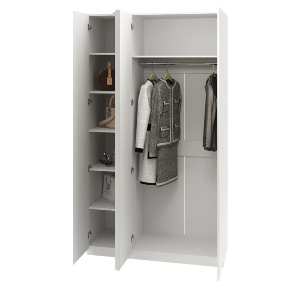 Шкаф 3-х створчатый Практик  от Династия Kids