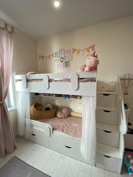 Бортик (цвет белый) длина 100 см от Династия Kids