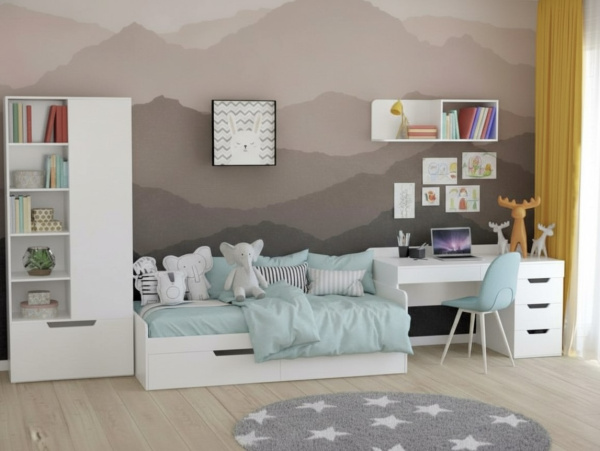 Тумба-комод для стола  Мозаика-2 от Династия Kids